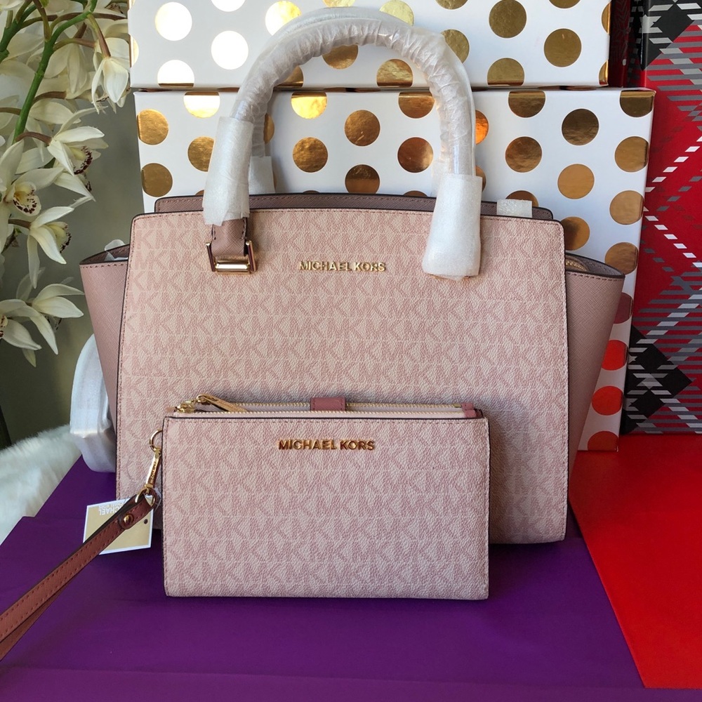 🌹Michael Kors Selma medium satchel Set🌹 - Picture 3 of 8